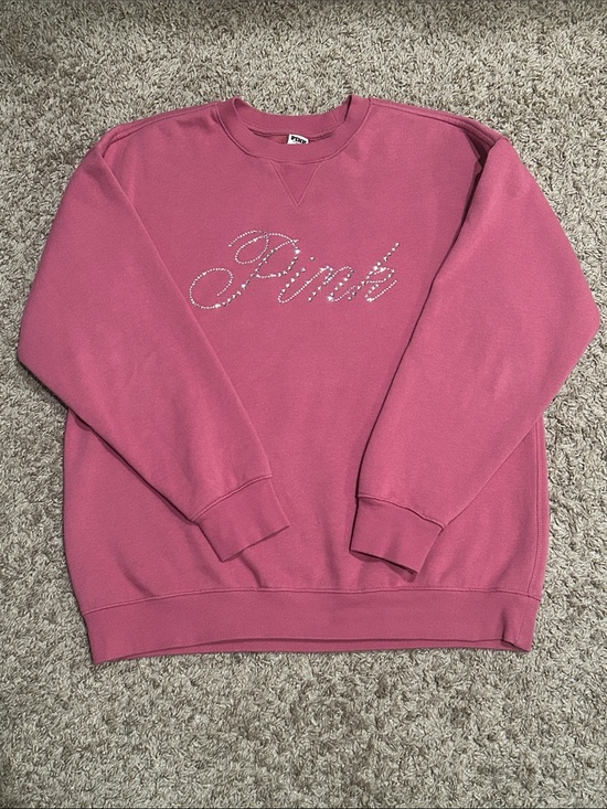 PINK Victoria's Secret Tops - VS Pink Sequin Sweatshirt